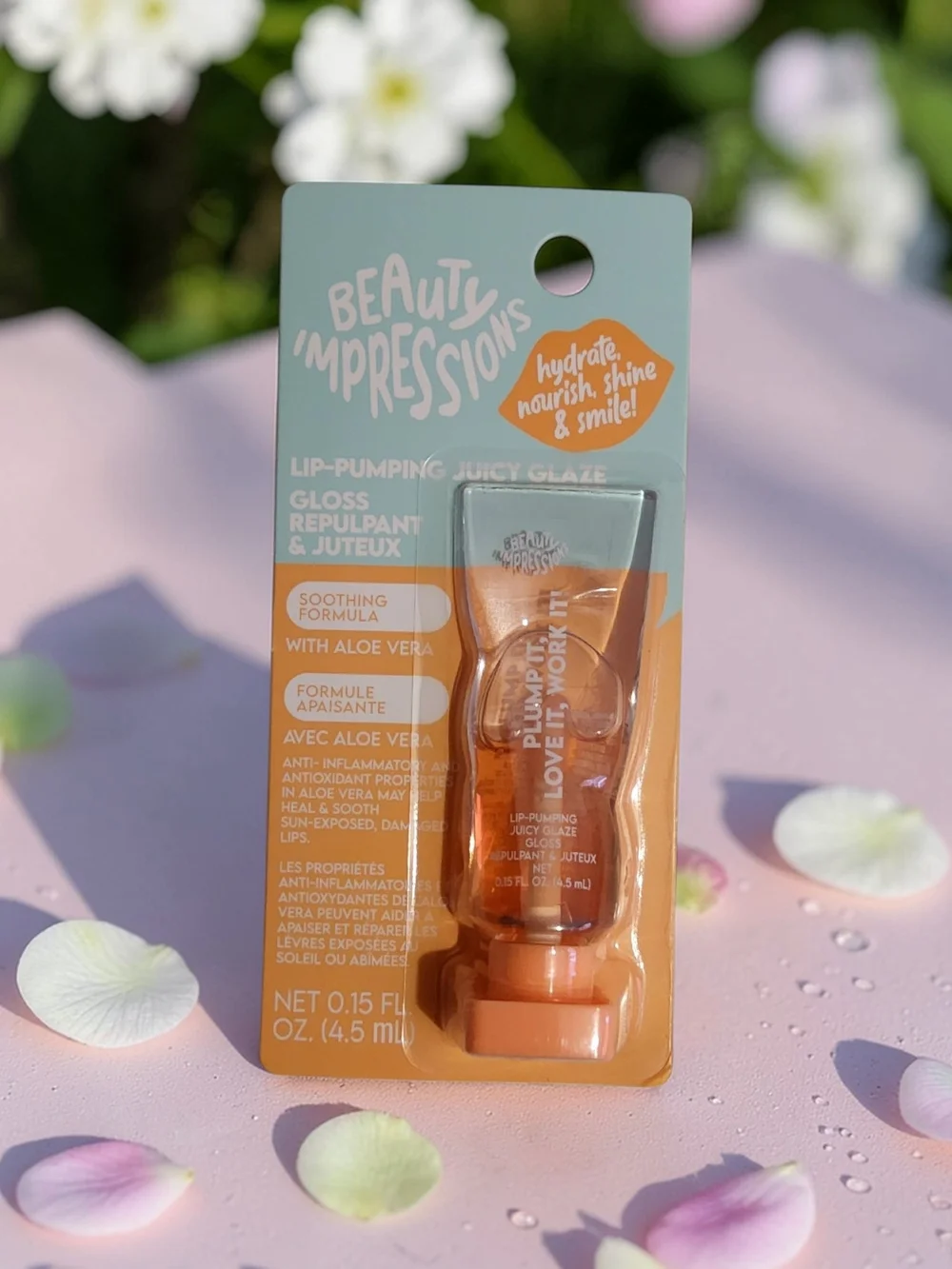 Impressions Lip-Pumping Juicy Glaze Gloss – Orange